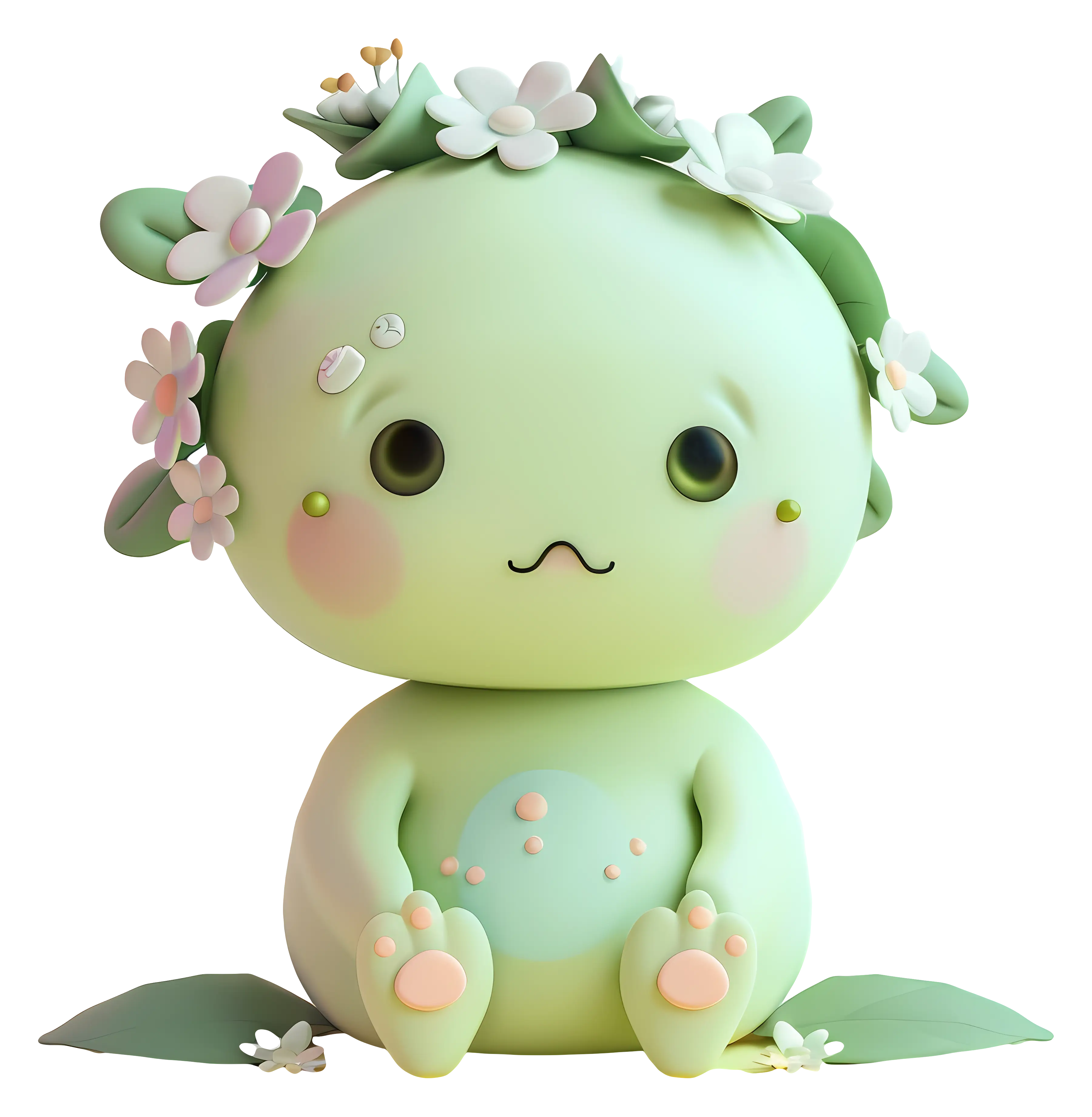 Green Plant Creature
