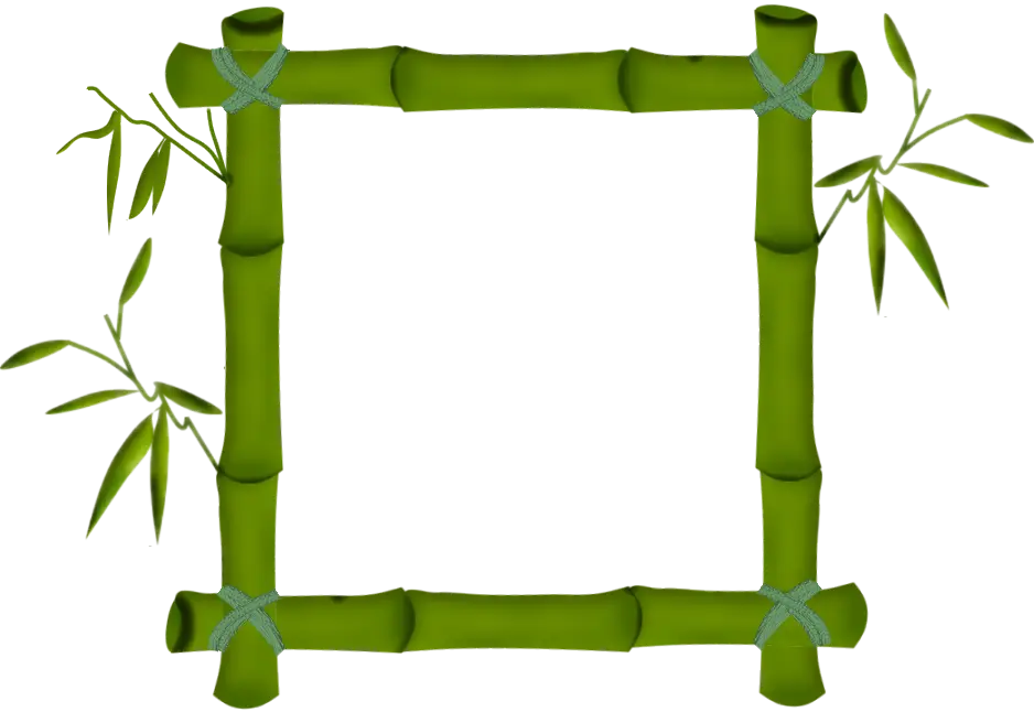 Green Bamboo Frame