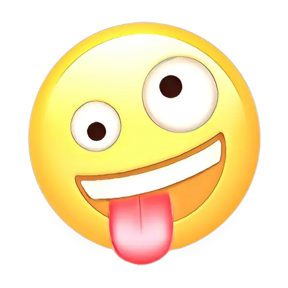 Silly Emoji Face with Tongue Out