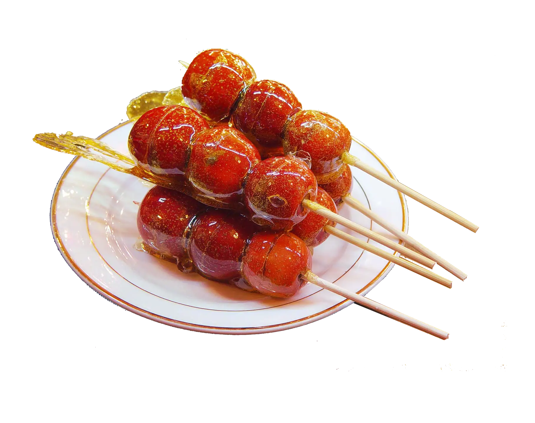 Candied Fruit Skewers