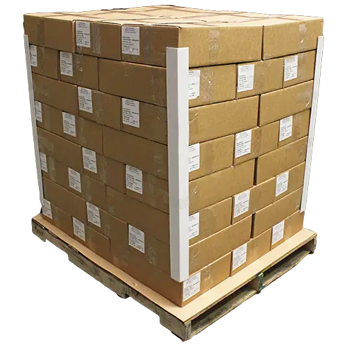 Cardboard Boxes on Pallet for Shipping