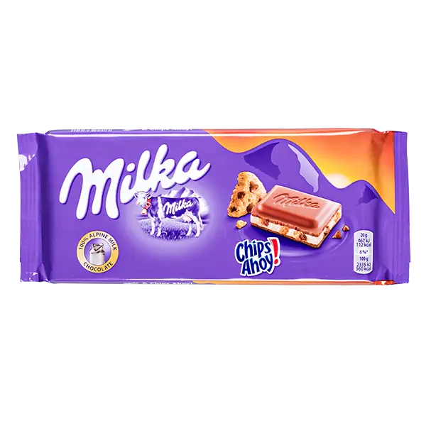 Milka Chocolate with Chips Ahoy