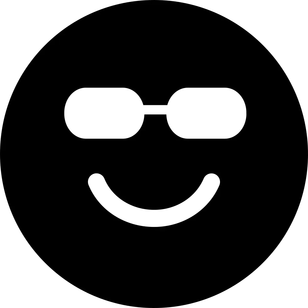 Smiling Face Emoji with Sunglasses