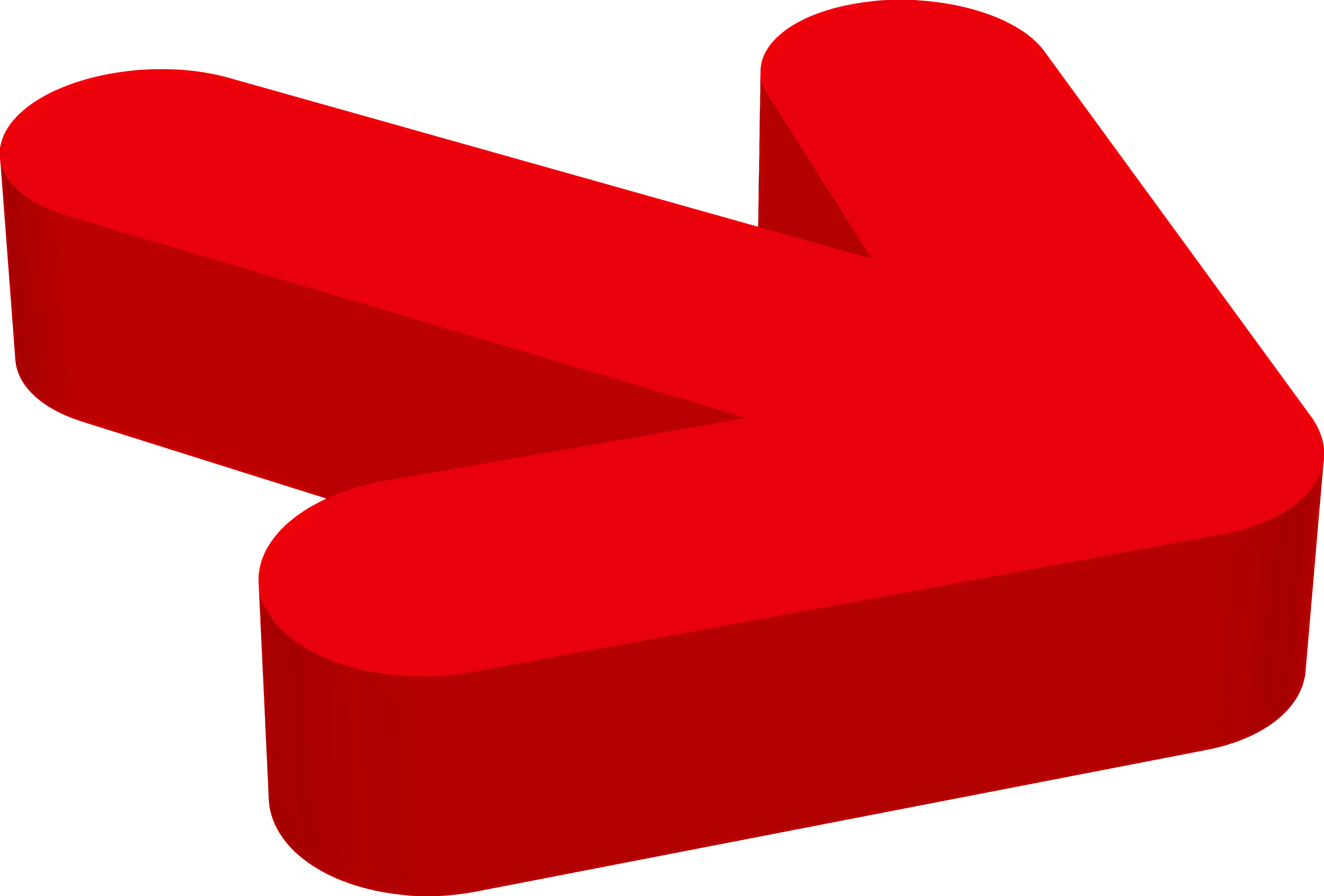 Red Arrow Pointing Downwards