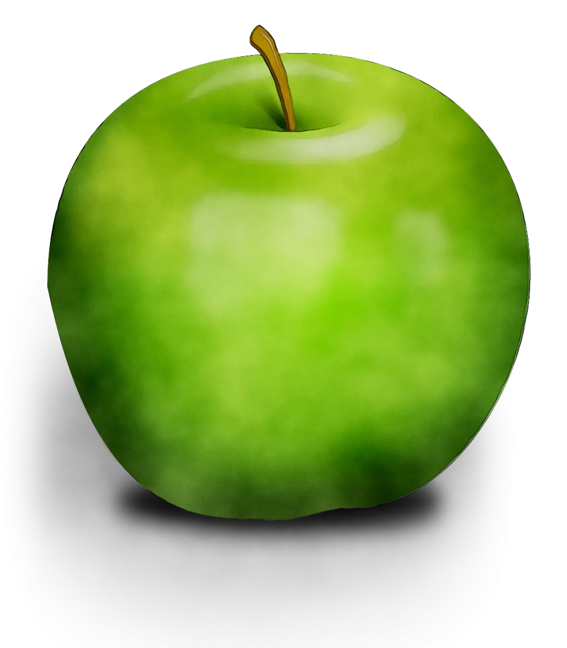 Fresh Green Apple Illustration