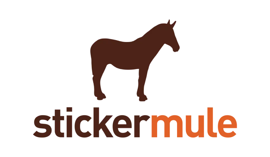 Sticker Mule Branding Logo