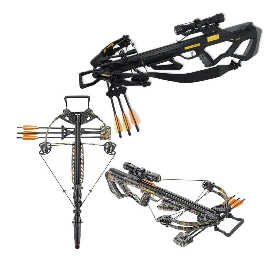 Crossbow with Arrows