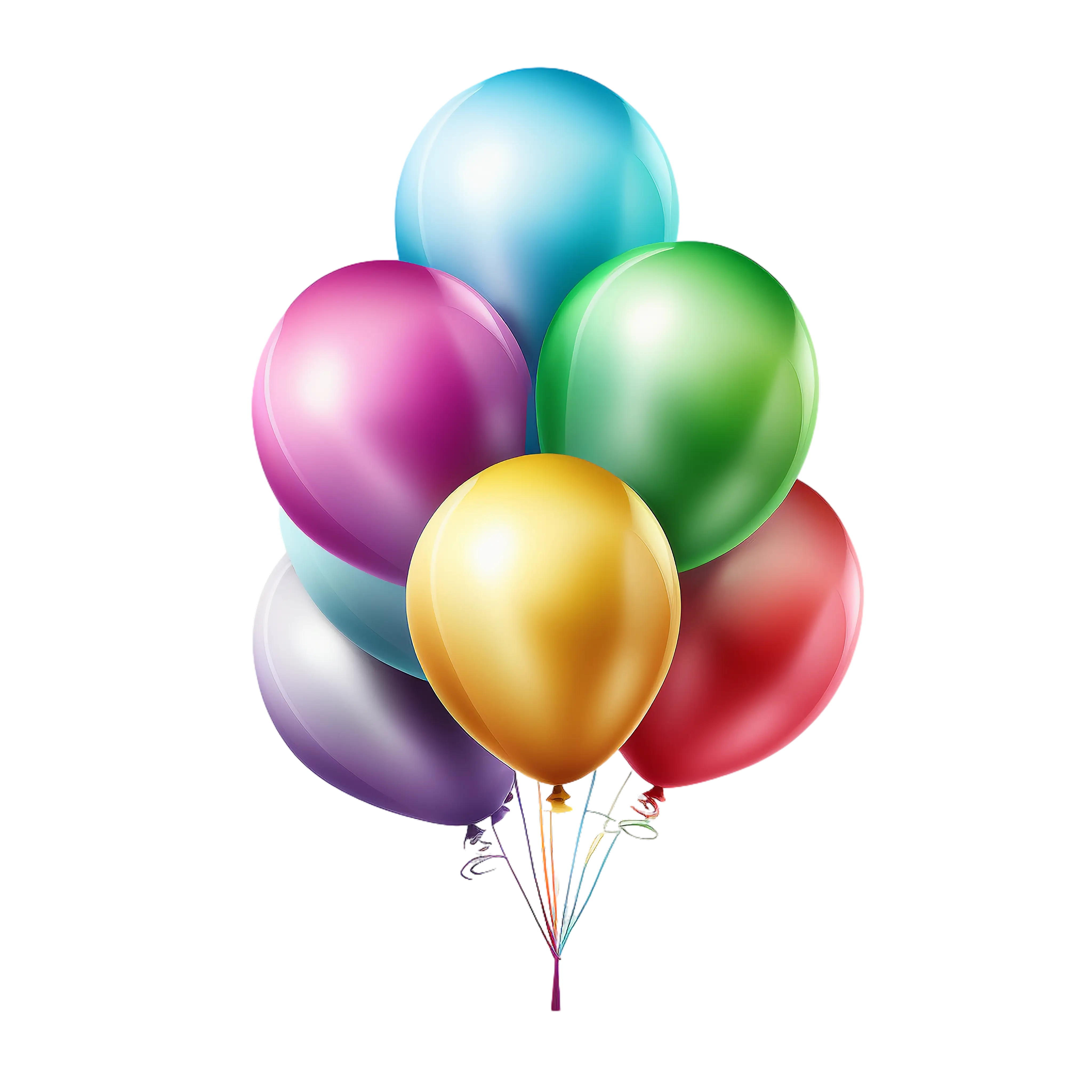 Vibrant Colorful Balloons for Celebrations
