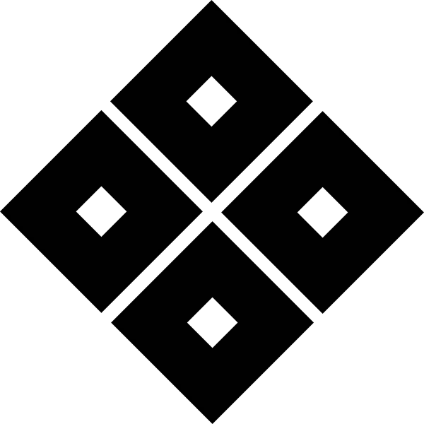 Abstract Black Geometric Pattern