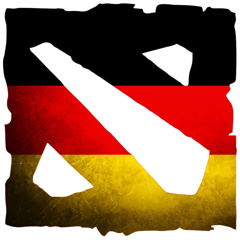 Dota 2 German Flag Logo
