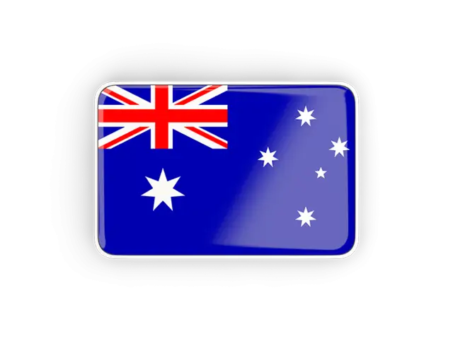 Icon Representation of Australia Flag