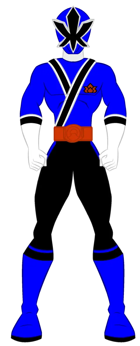 Blue Power Ranger Character