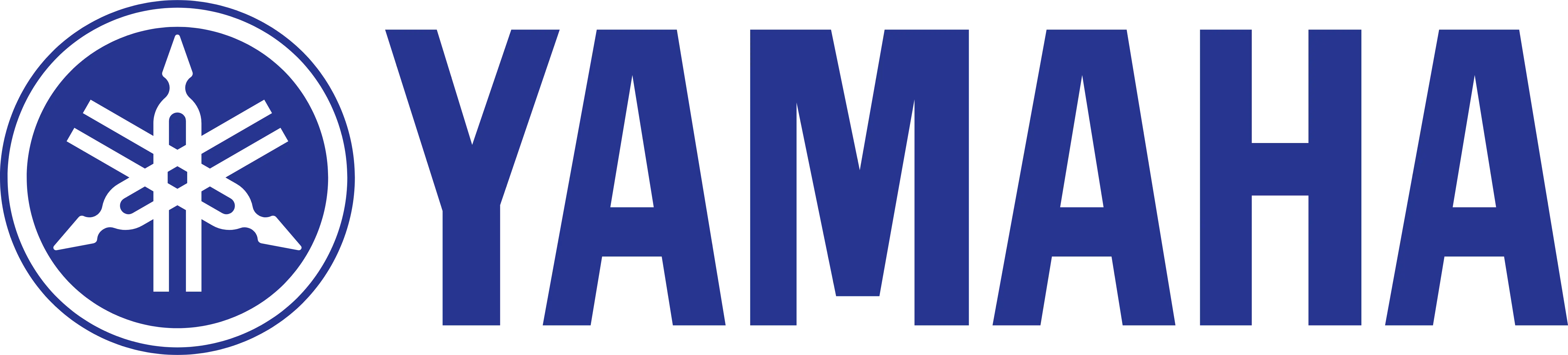 Yamaha Logo with Iconic Blue Branding