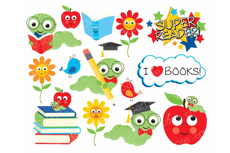 Colorful Reading Stickers for Kids