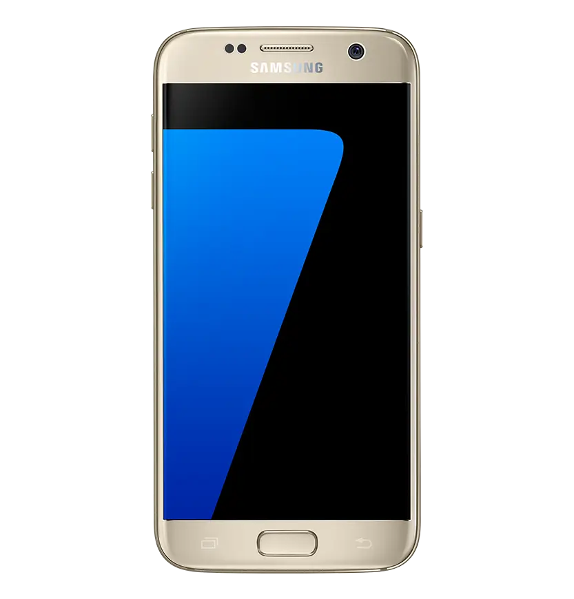 Gold Samsung Smartphone