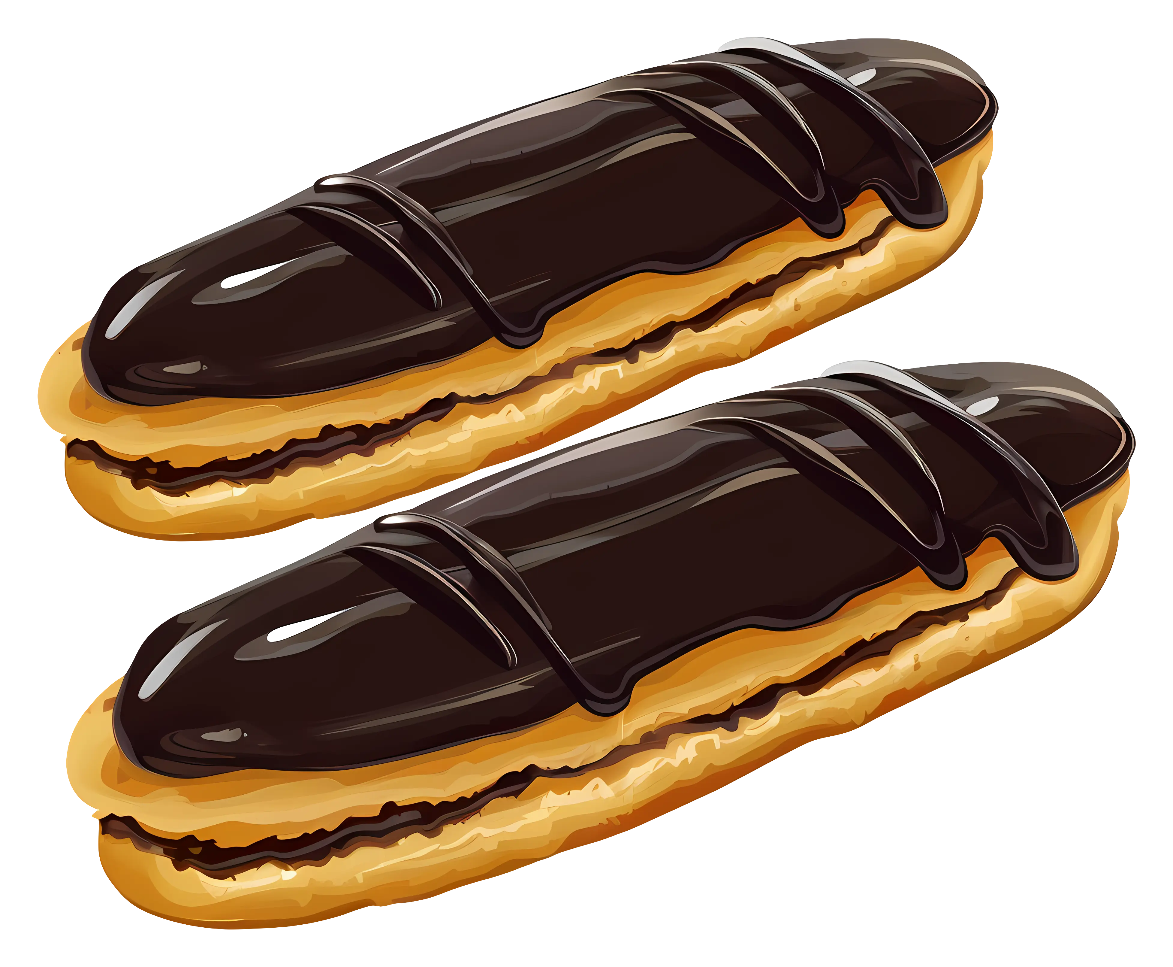 Delicious Chocolate Ã‰clairs