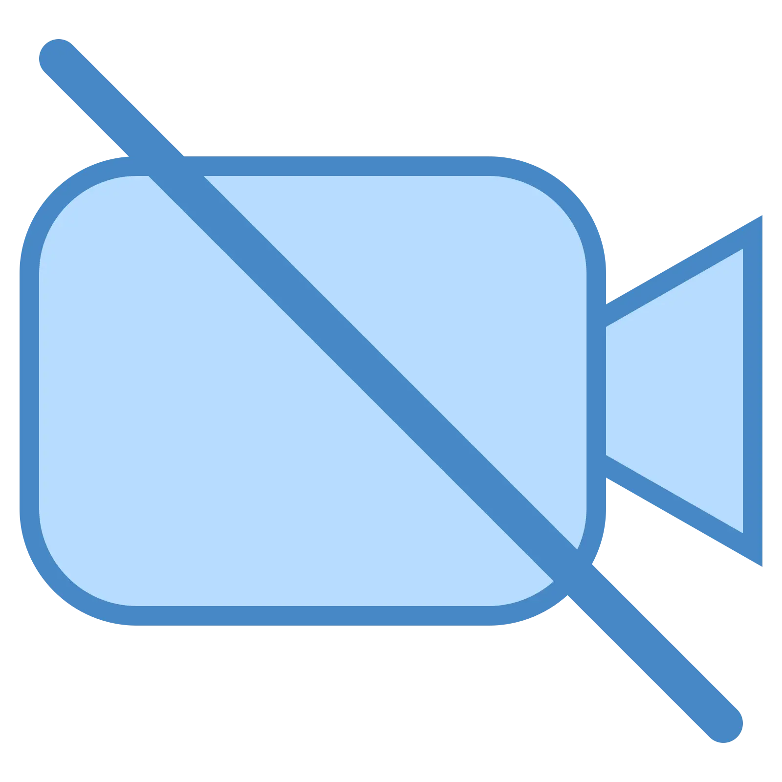 No Camera Icon for Digital Use