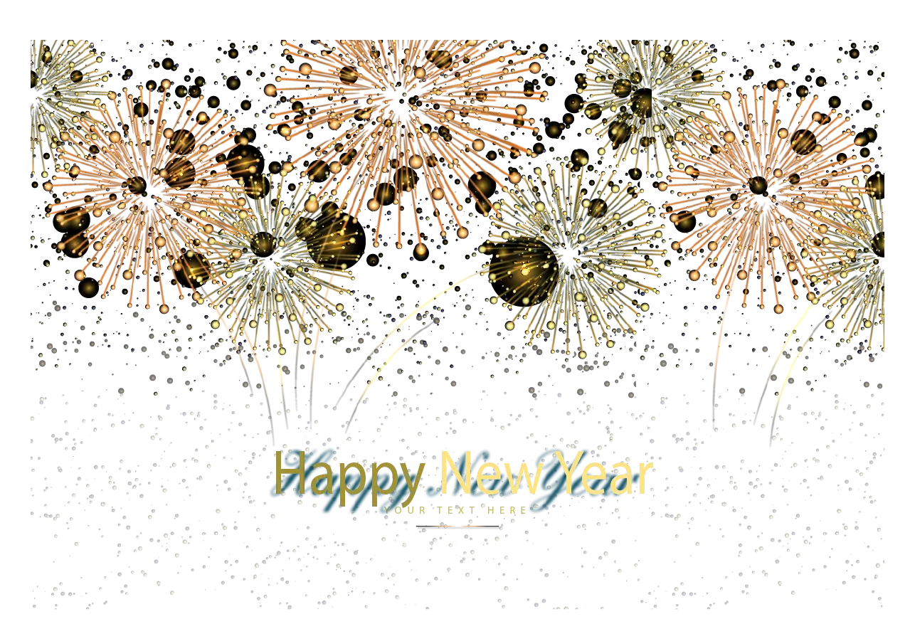 Happy New Year Fireworks