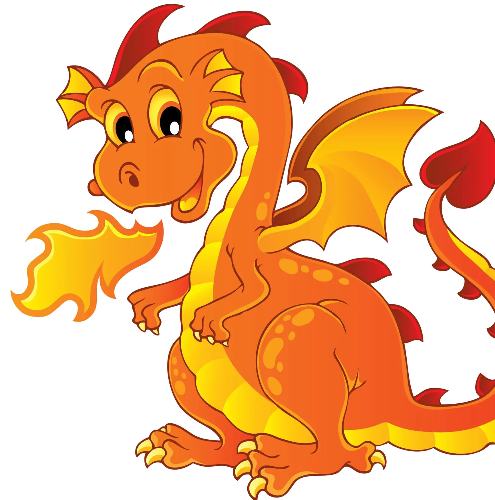 Cute Fire-Breathing Dragon