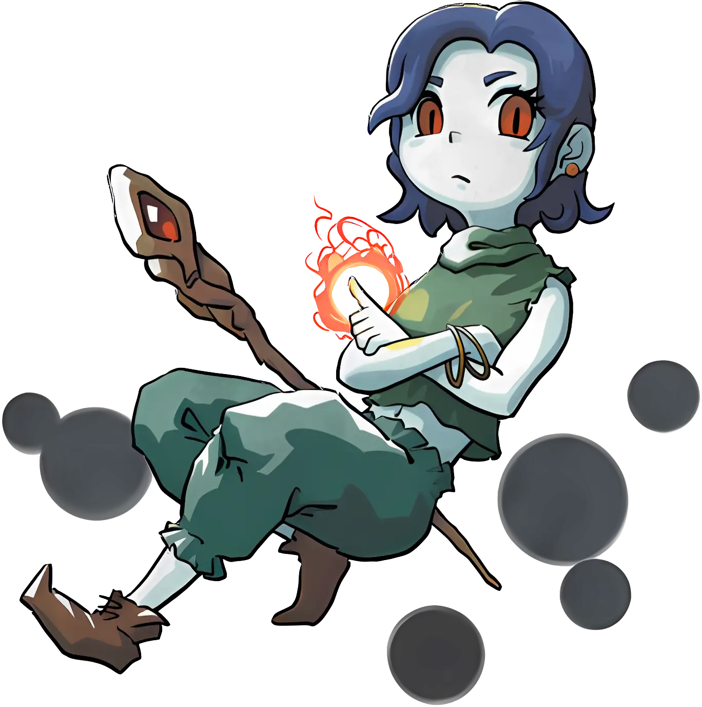 Mystical Mage with Staff