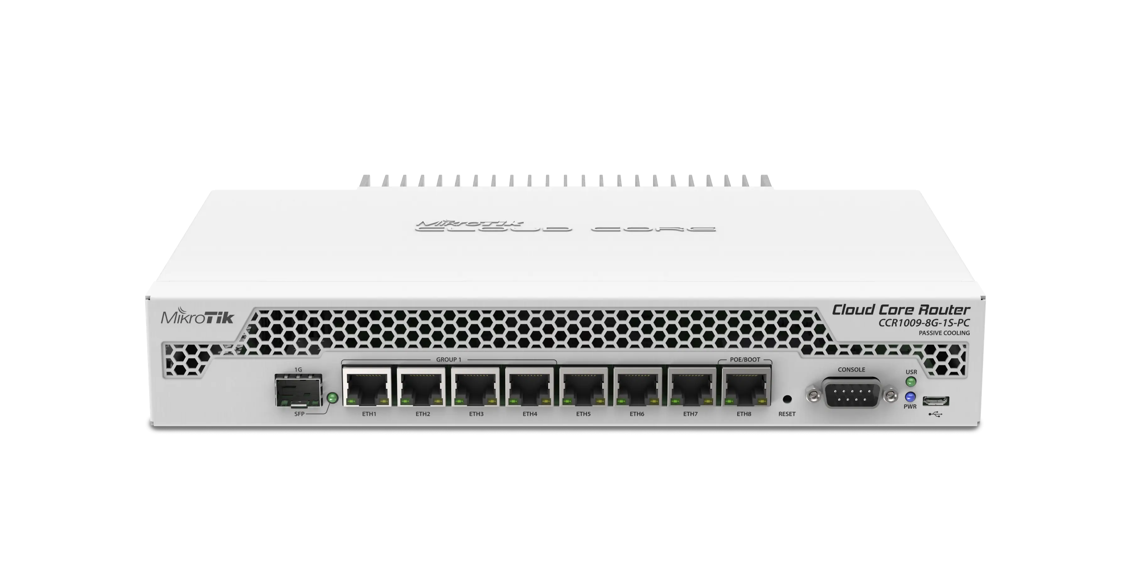 Modern Network Router with Multiple Ports