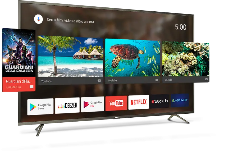 Smart Television with Streaming Interface