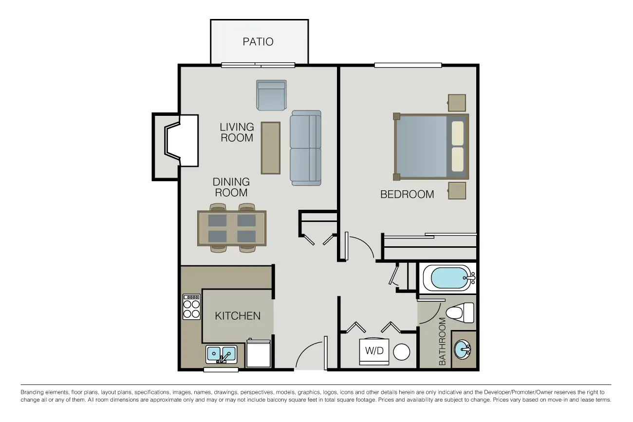 Simple Apartment Floor Plan Layout