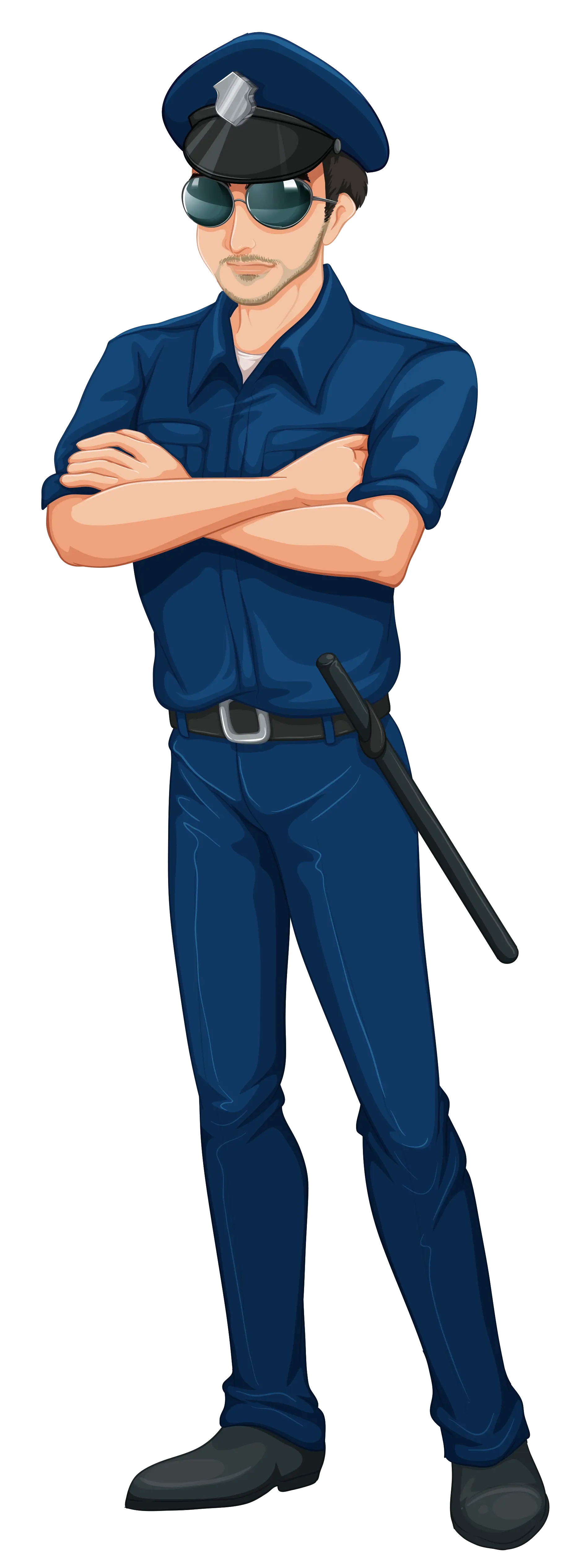 Police Officer in Uniform