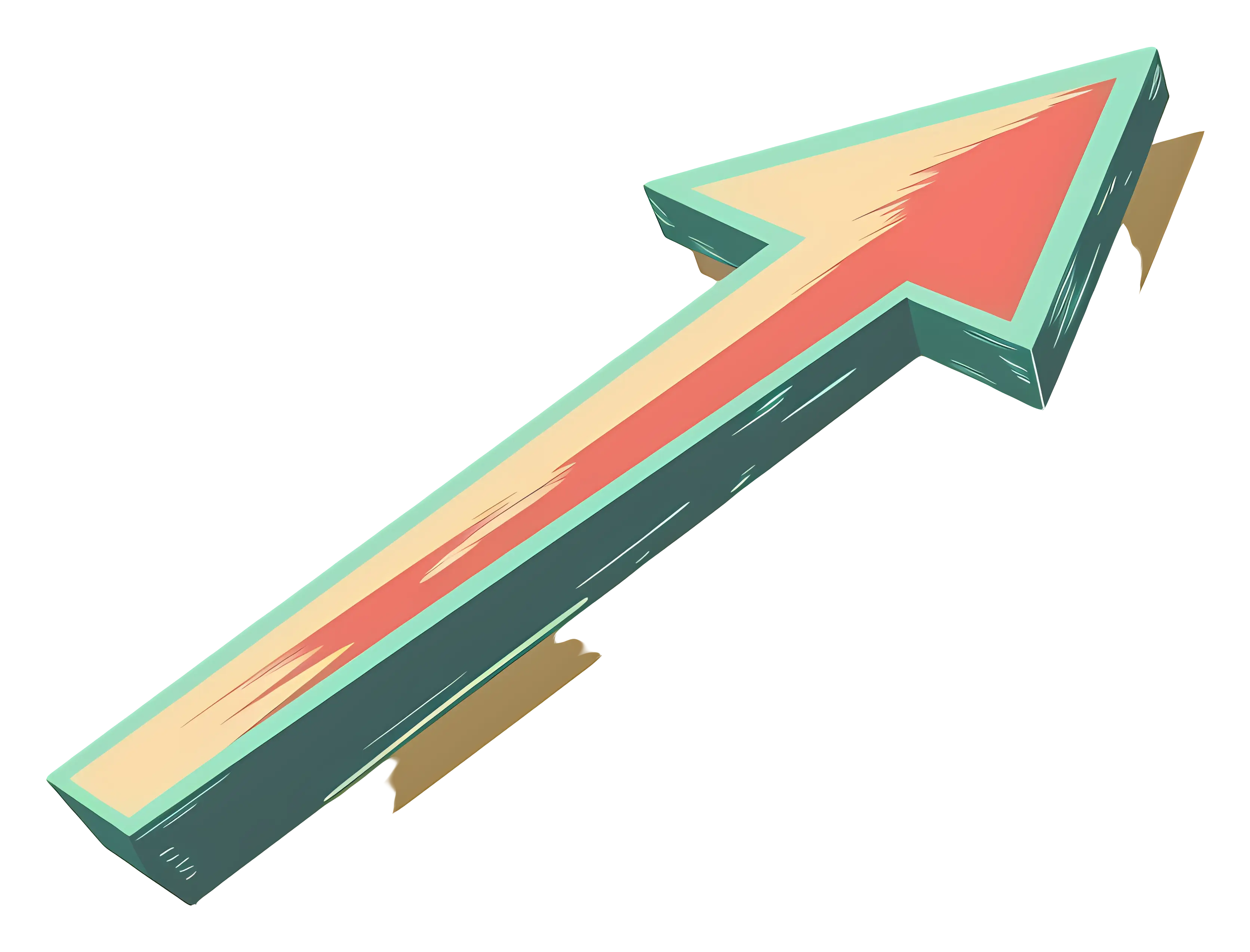 Upward Direction Arrow