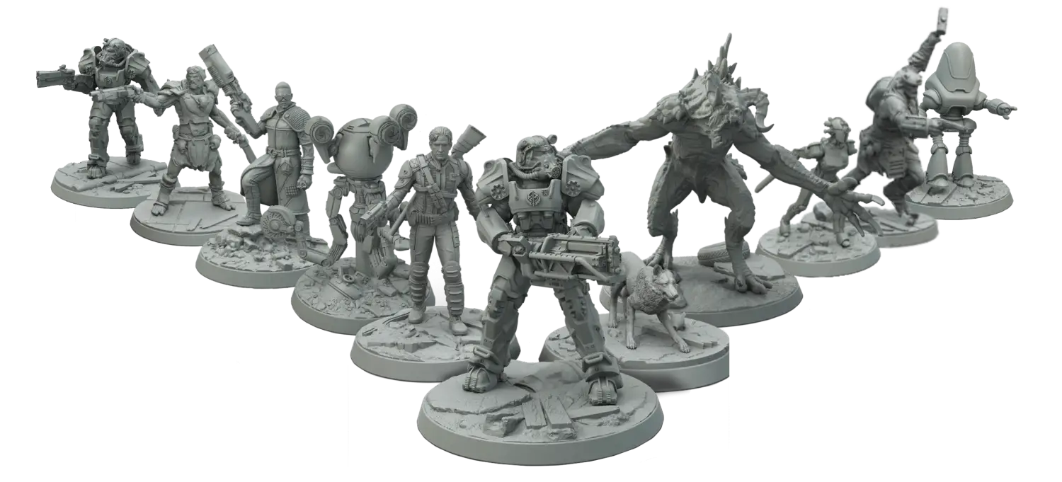 Miniature Figures for Tabletop Games