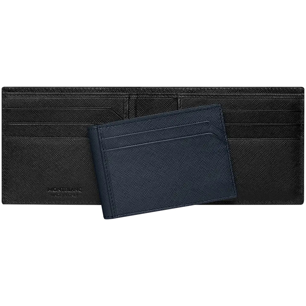 Simple Black Wallet and Cardholder
