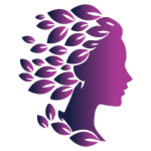 Leafy Woman Silhouette