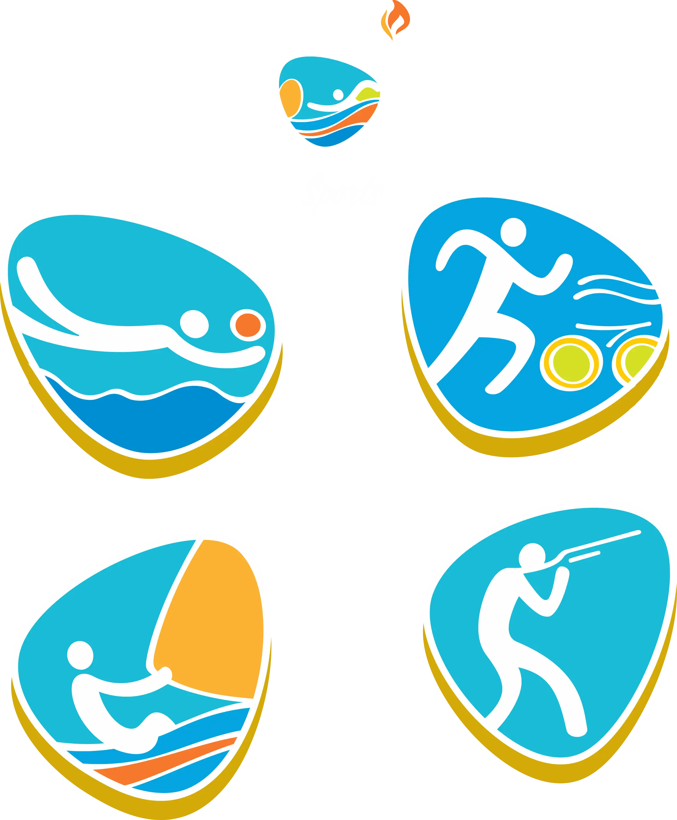 Set of Sports Event Pictograms
