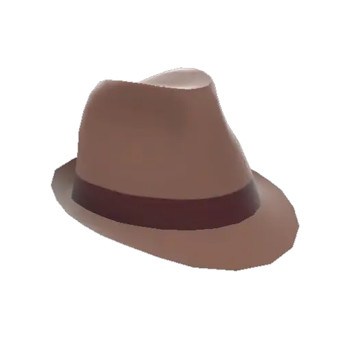 Classic Brown Fedora Hat