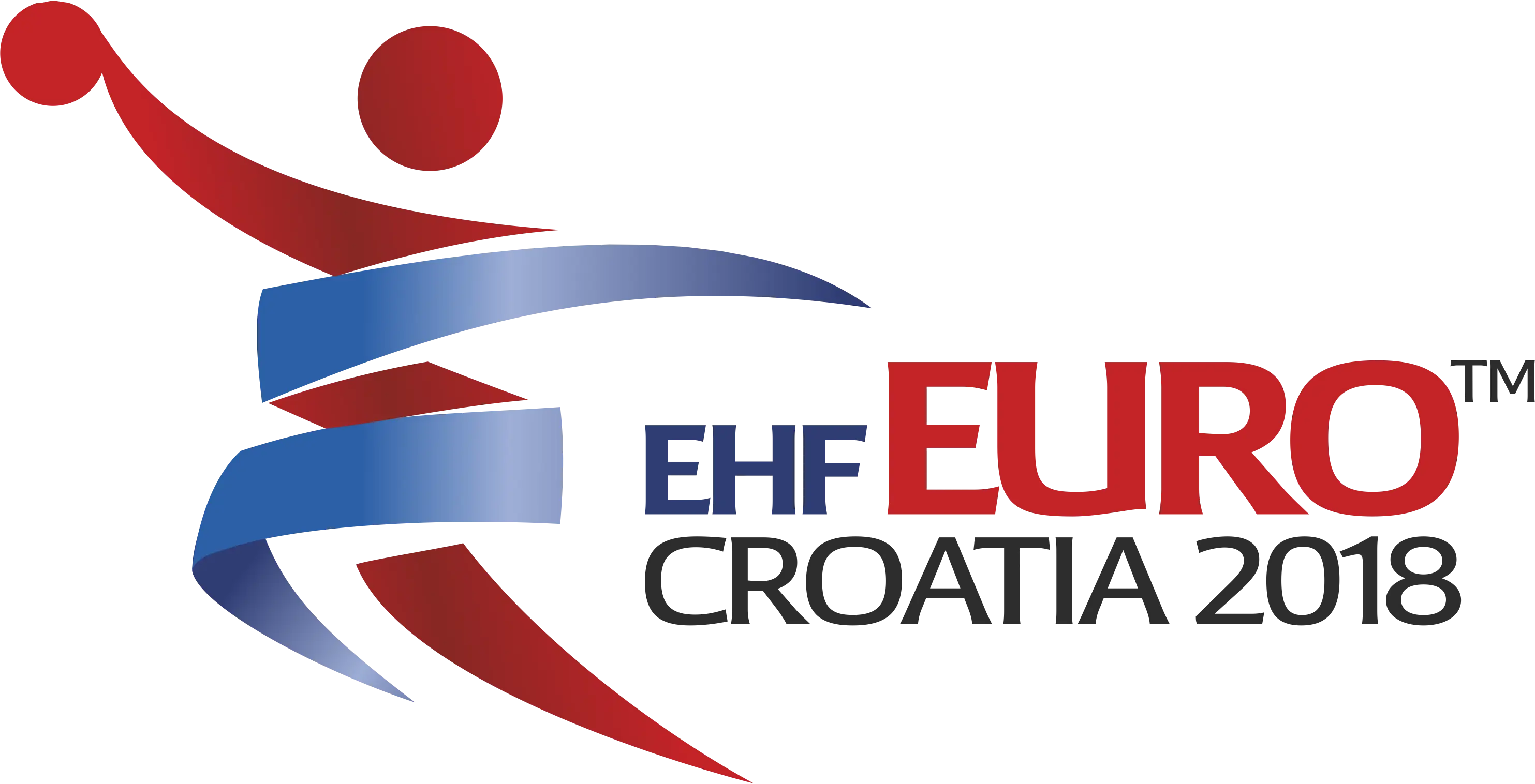 EHF EURO 2018 Handball Tournament Logo