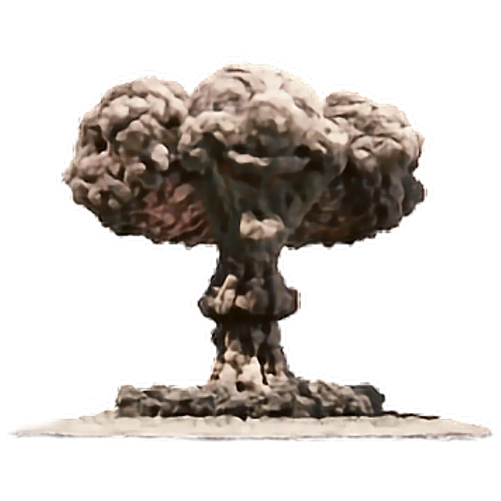 Mushroom Cloud from Explosion