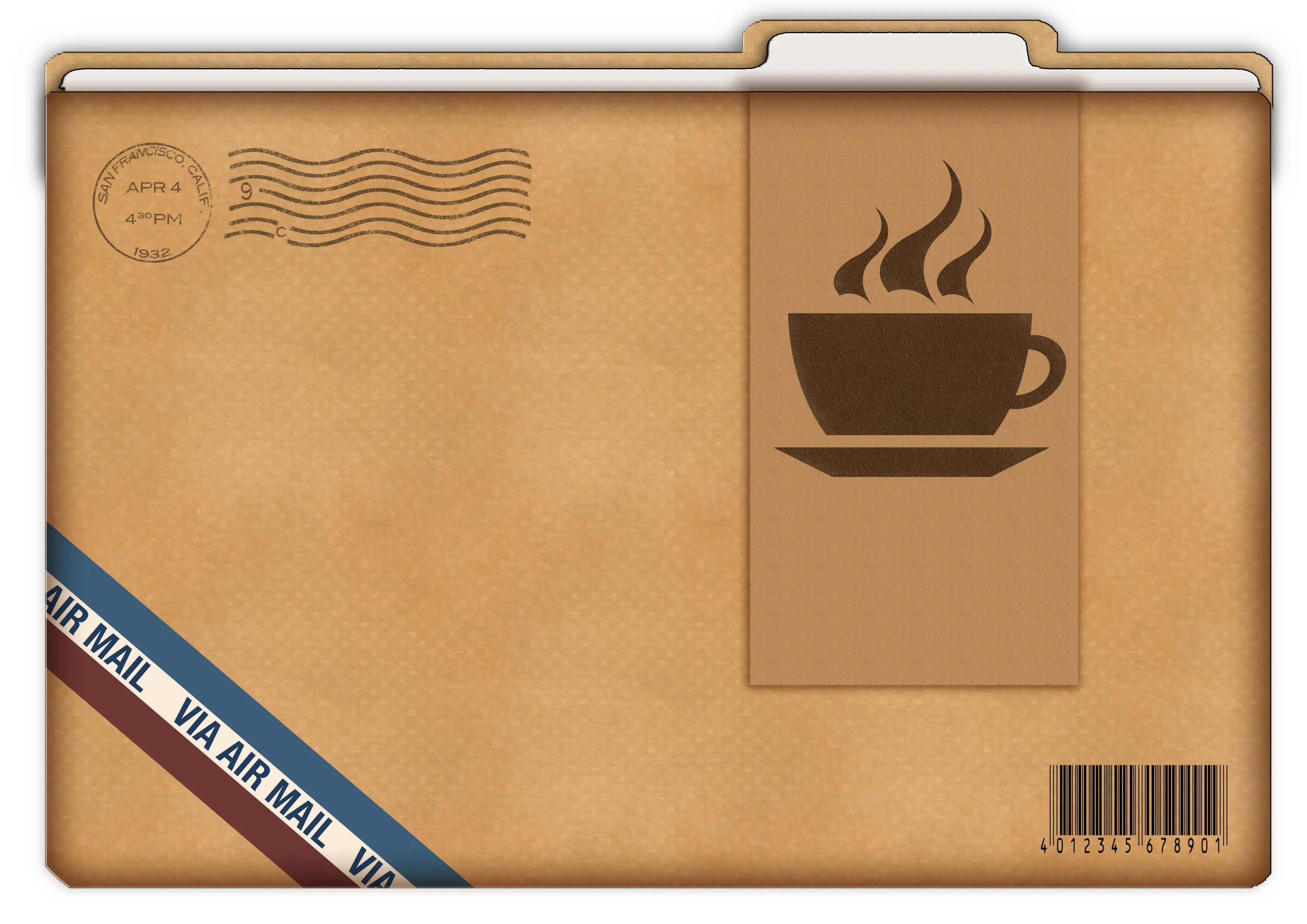 Vintage Airmail Envelope