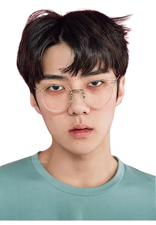 Casual Look with Glasses