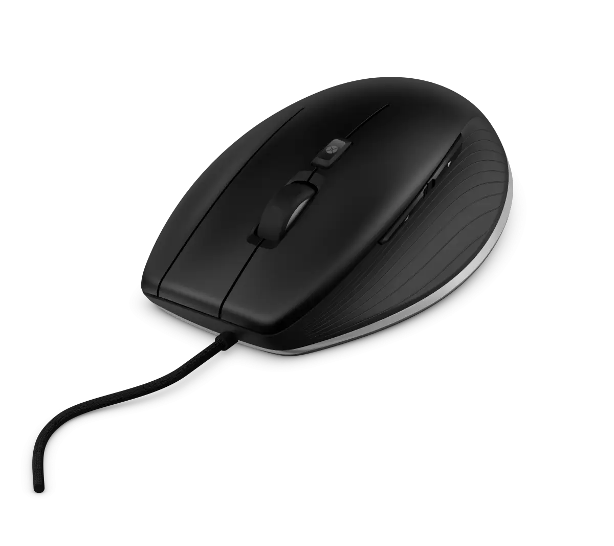 Black Wired Computer Mouse for Operation