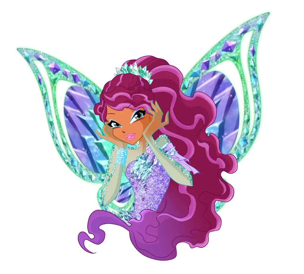 Winged Fairy Character Illustration