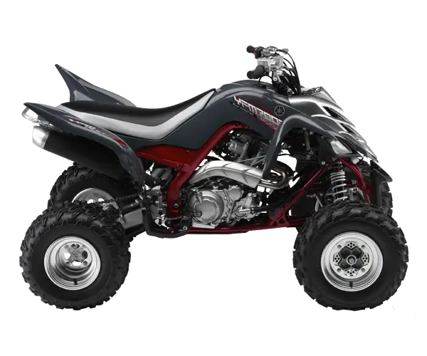 Black and Red All-Terrain Vehicle