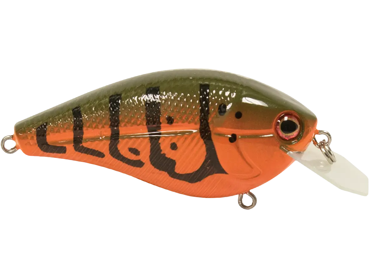 Orange and Green Fishing Lure