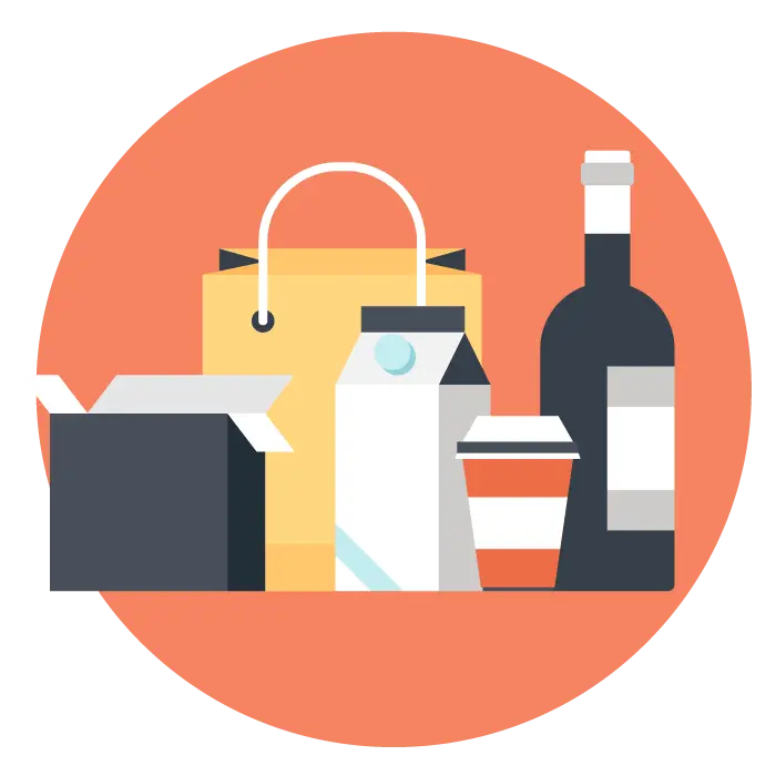 Assorted Groceries and Packaging
