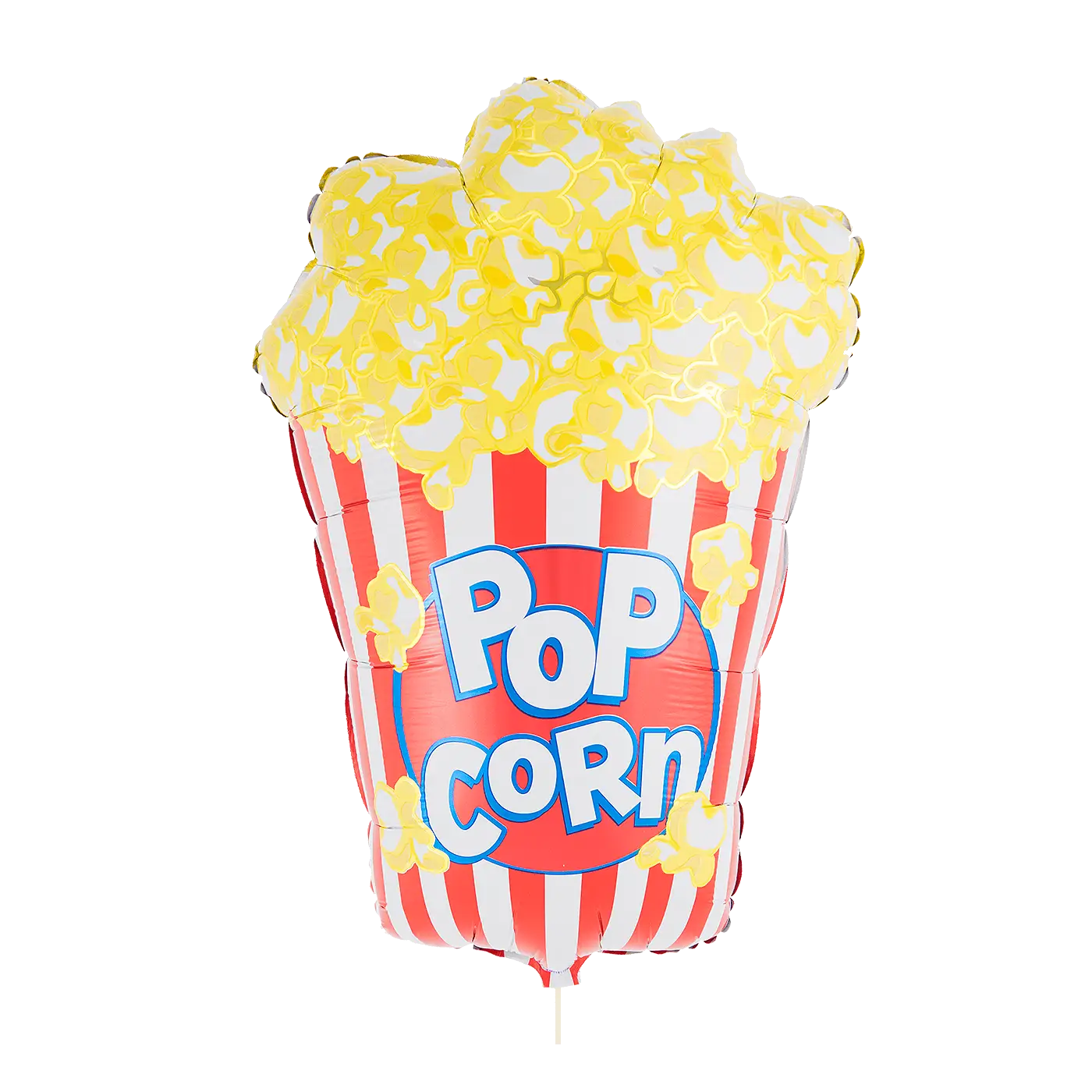 Colorful Popcorn Bucket with Striped Design