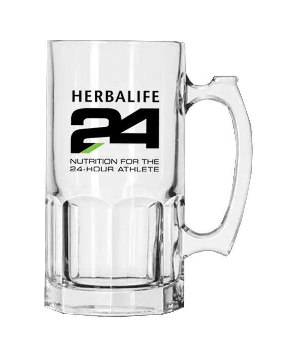 Herbalife 24 Glass Mug for Athletes