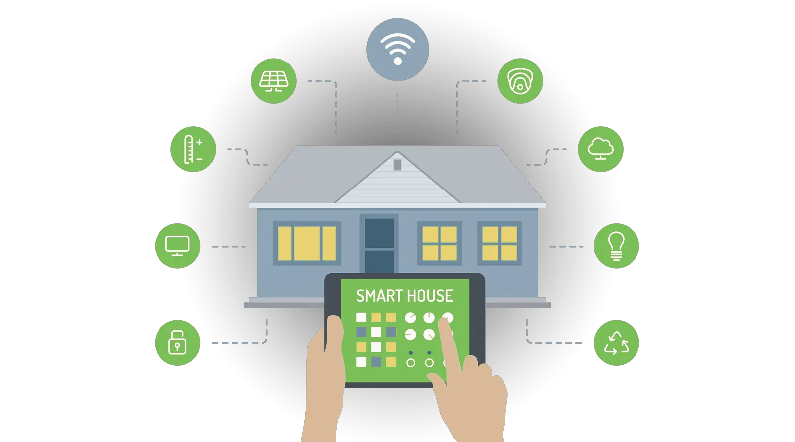 Smart Home with Connected Devices