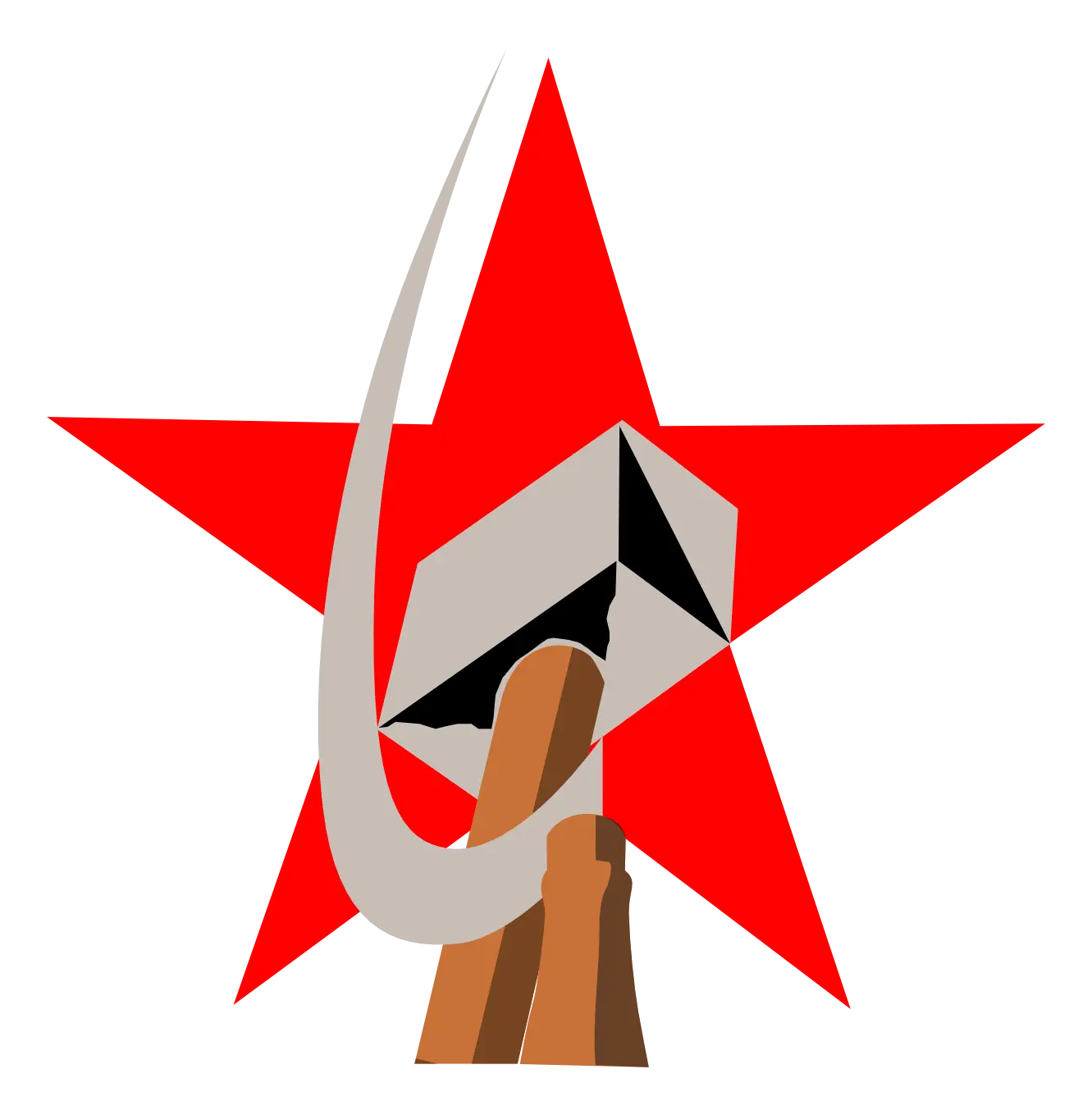 Hammer and Sickle with Red Star