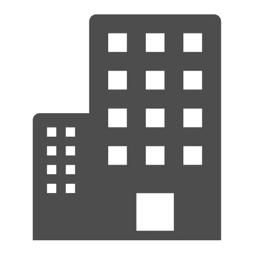 Black Building Icon Illustration