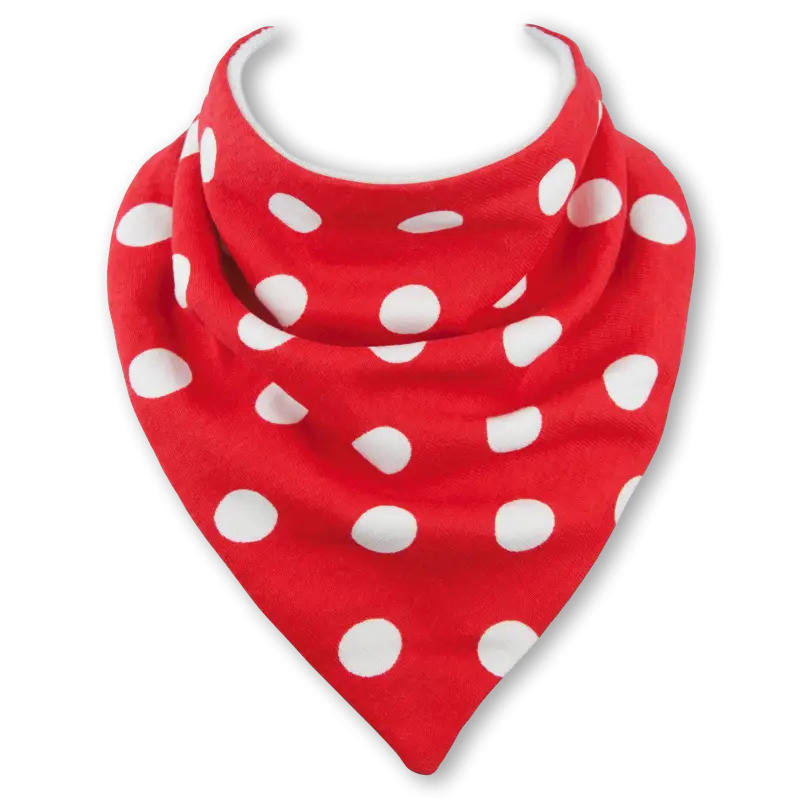 Red Polka Dot Bandana