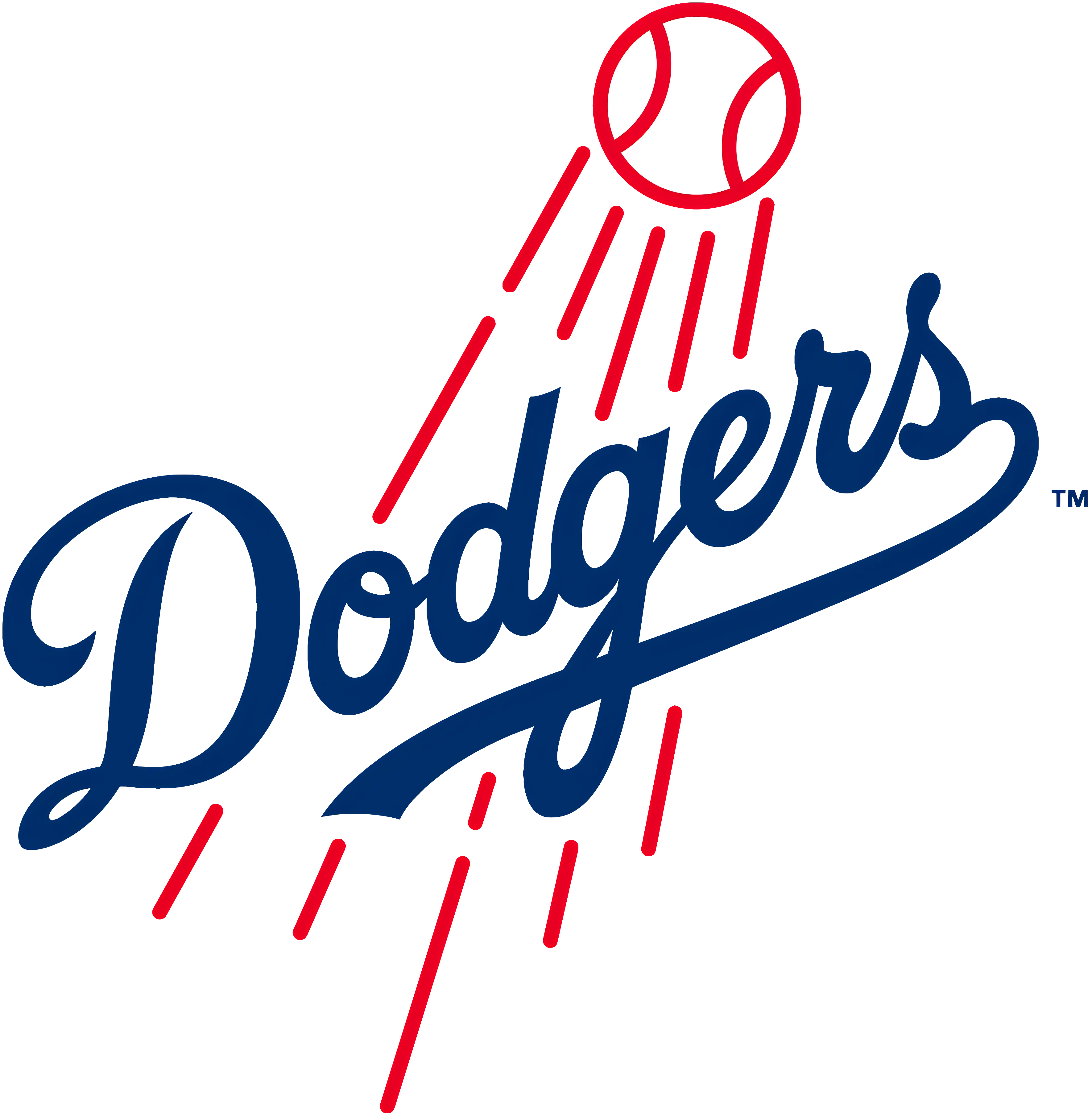 Dodgers Baseball Team Logo